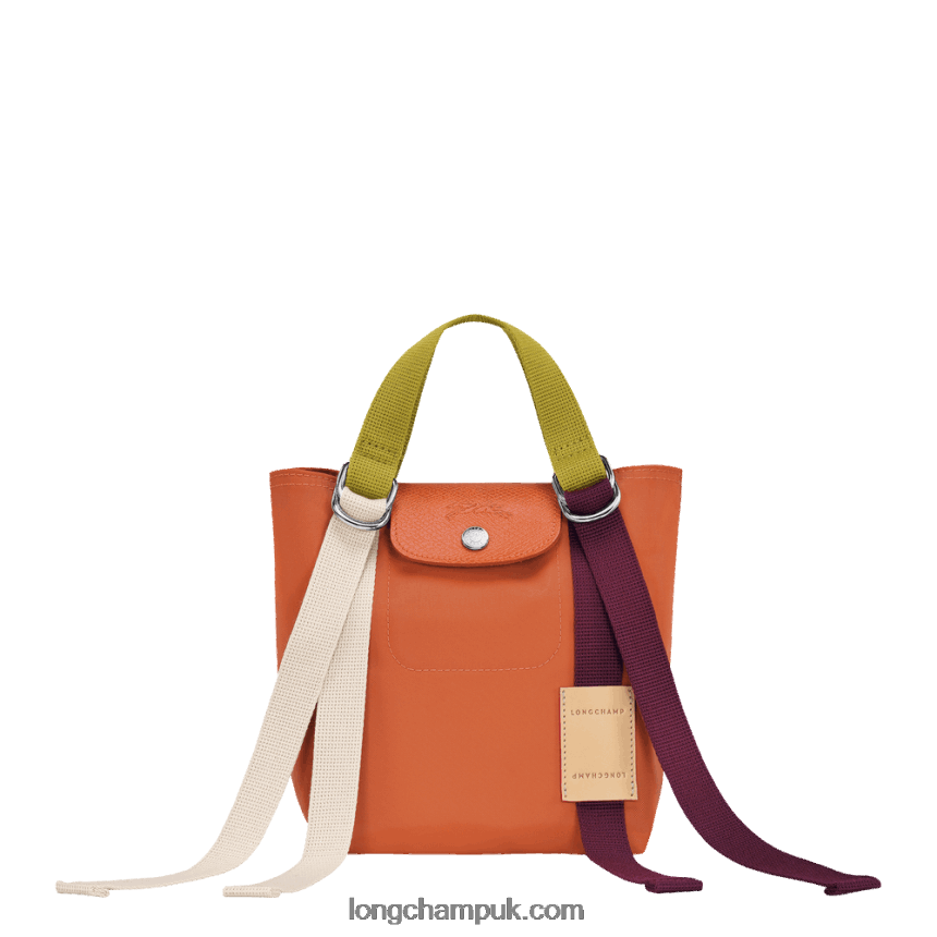 Le Pliage Re Play Handbag XS Women Longchamp 8RTH8048 Carot