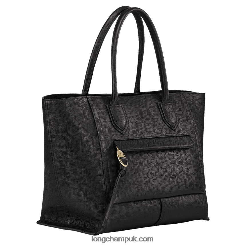 Mailbox Handbag L Women Longchamp 8RTH80171 Black