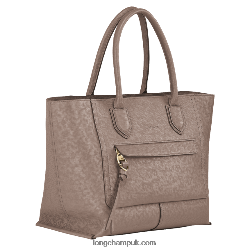 Mailbox Handbag L Women Longchamp 8RTH80172 Taupe