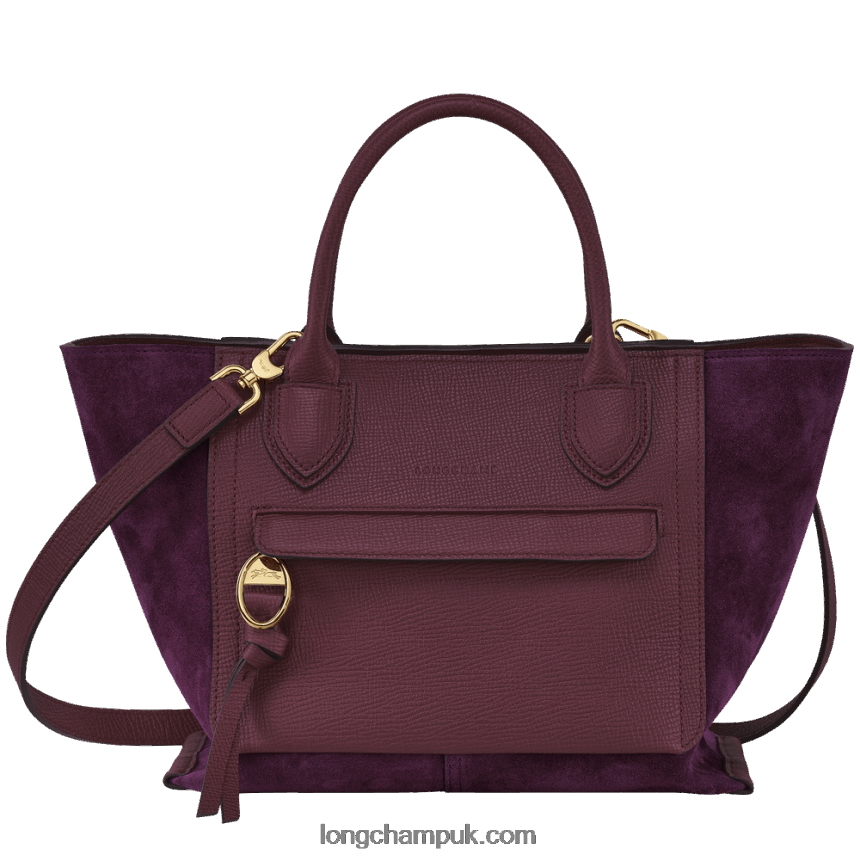 Mailbox Handbag M Women Longchamp 8RTH80161 Burgundy
