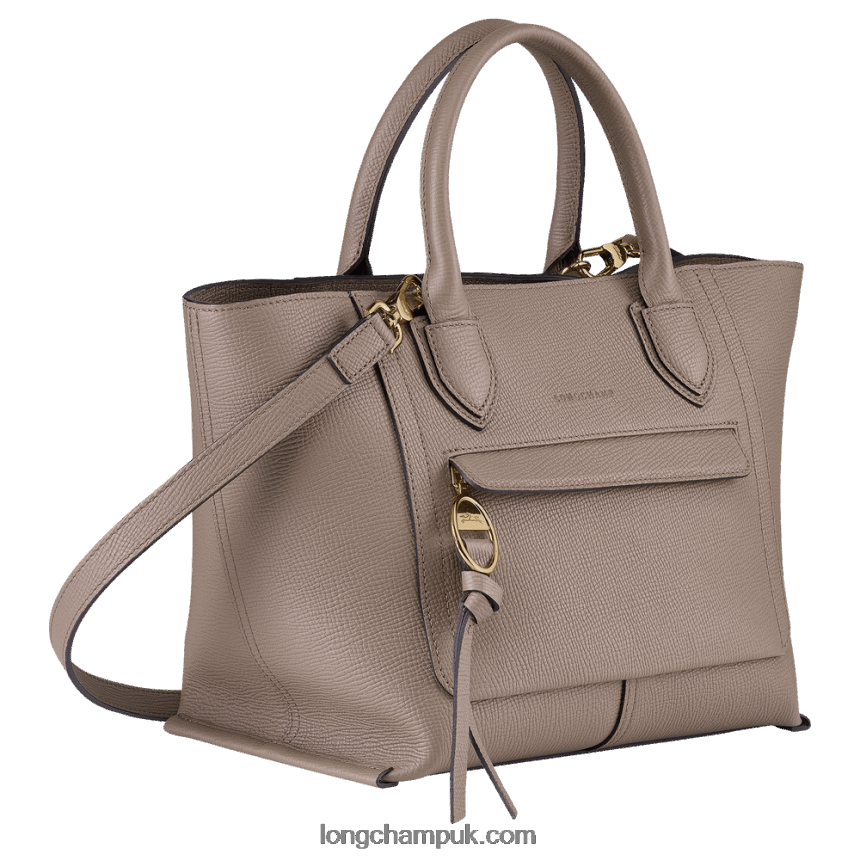 Mailbox Handbag M Women Longchamp 8RTH80168 Taupe