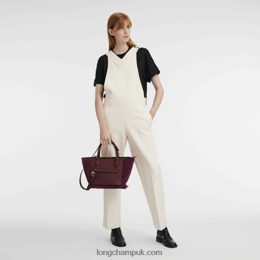Mailbox Handbag S Women Longchamp 8RTH80159 Burgundy