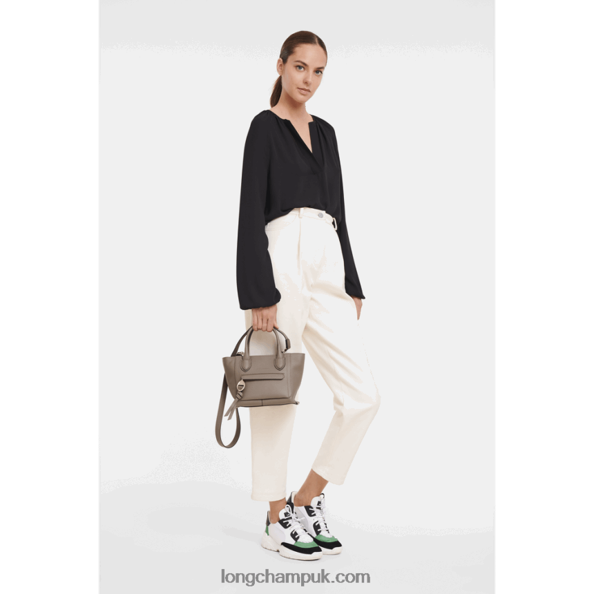 Mailbox Handbag S Women Longchamp 8RTH80164 Taupe