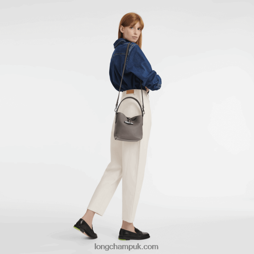 Roseau Essential Bucket bag XS Women Longchamp 8RTH8094 Grey