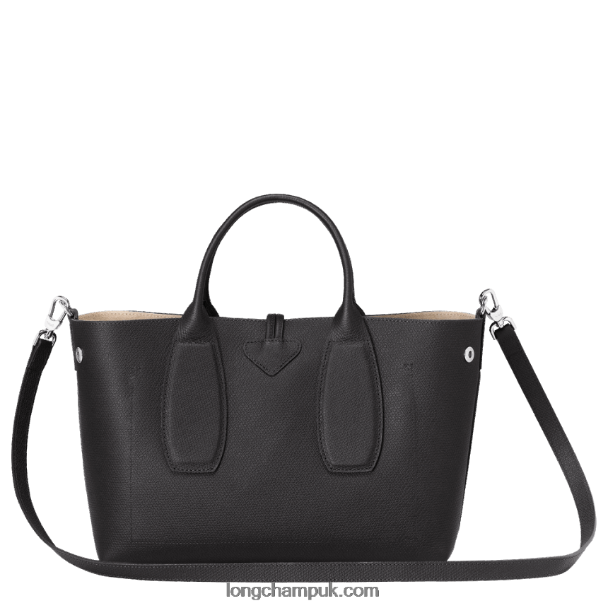 Roseau Handbag M Women Longchamp 8RTH80103 Black