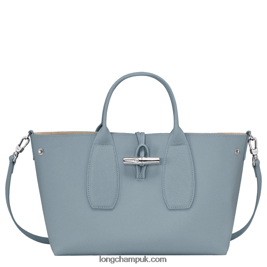 Roseau Handbag M Women Longchamp 8RTH80107 Cloud Blue