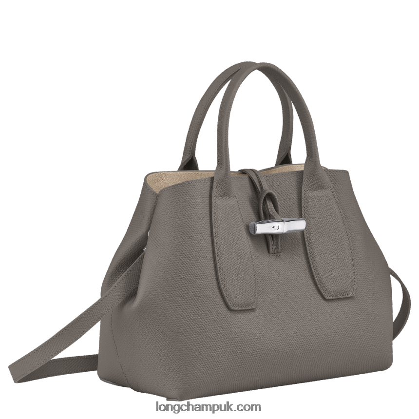 Roseau Handbag M Women Longchamp 8RTH80108 Turtledove
