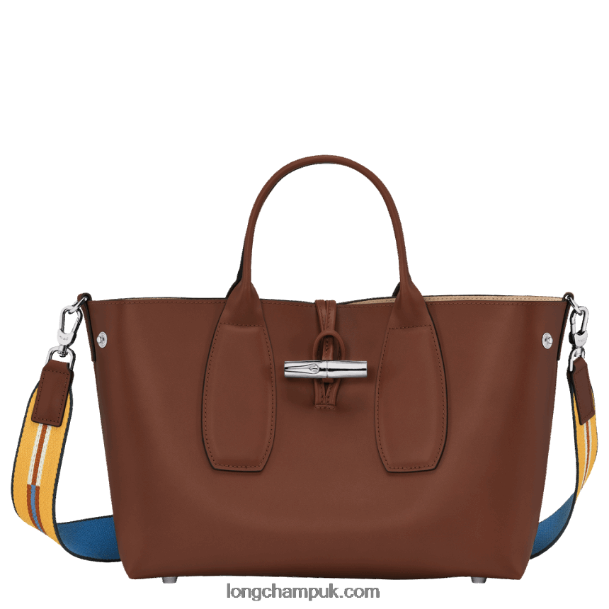 Roseau Handbag M Women Longchamp 8RTH8097 Ebony