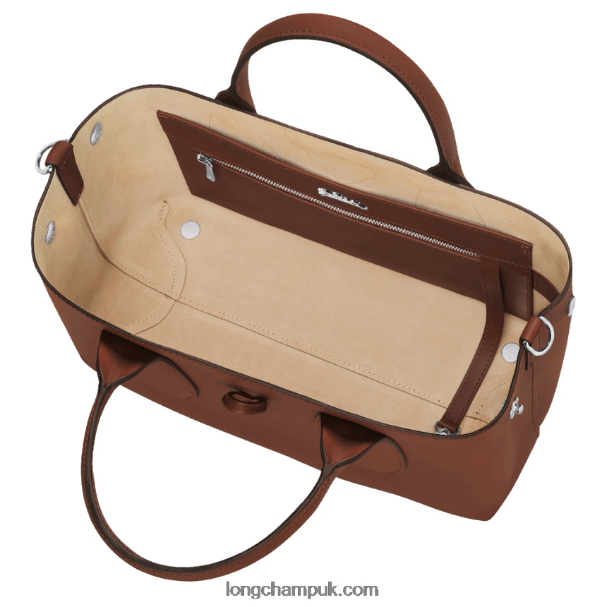 Roseau Handbag M Women Longchamp 8RTH8097 Ebony