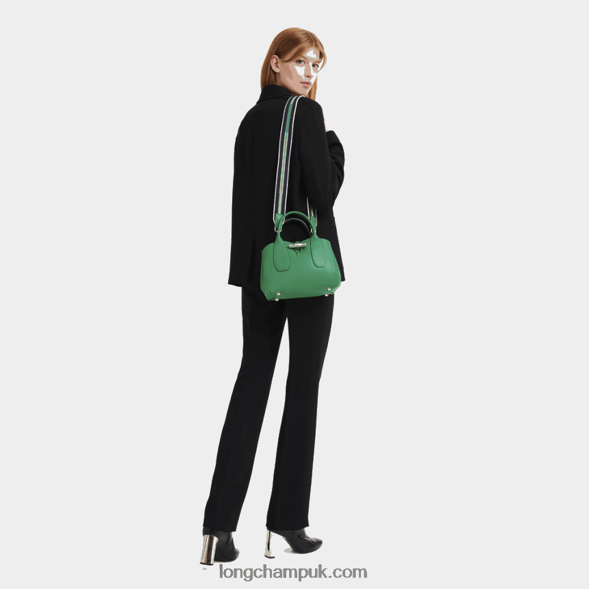 Roseau Handbag S Women Longchamp 8RTH80101 Grass/Green Light