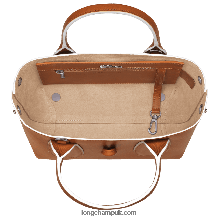 Roseau Handbag S Women Longchamp 8RTH80122 Cognac