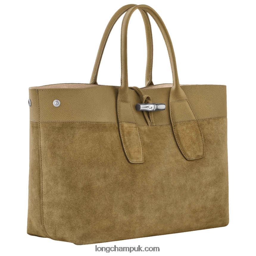 Roseau Handbag XL Women Longchamp 8RTH80119 Bronze