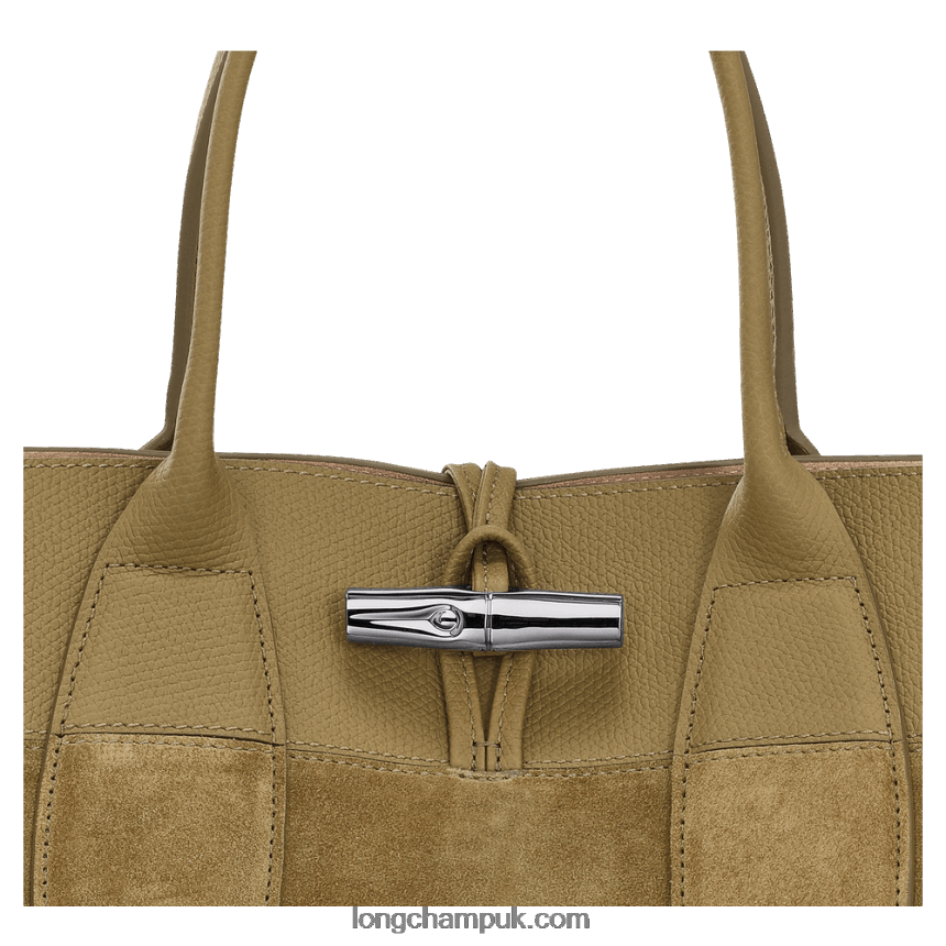 Roseau Handbag XL Women Longchamp 8RTH80119 Bronze
