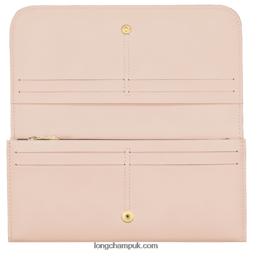 Box Trot Continental wallet Women Longchamp 8RTH80561 Pale Pink