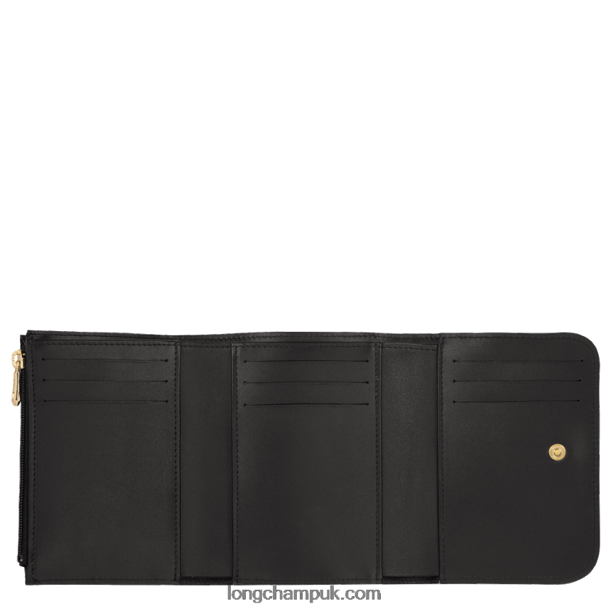 Box Trot Wallet Women Longchamp 8RTH80554 Black