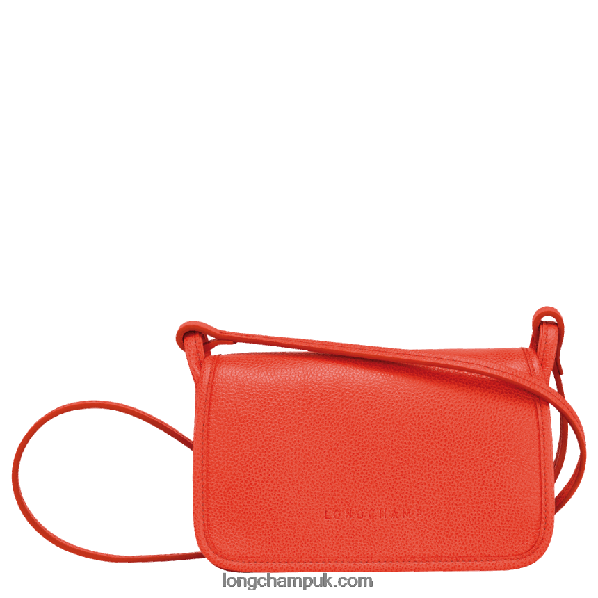 Le Foulonne Wallet on chain Women Longchamp 8RTH80328 Orange