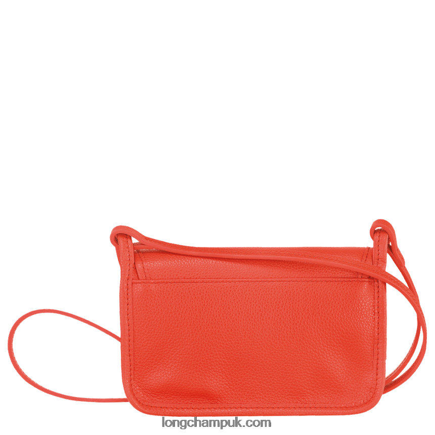Le Foulonne Wallet on chain Women Longchamp 8RTH80328 Orange