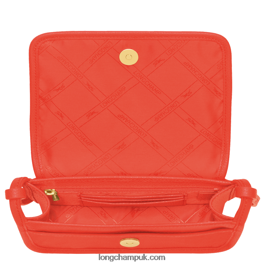 Le Foulonne Wallet on chain Women Longchamp 8RTH80328 Orange