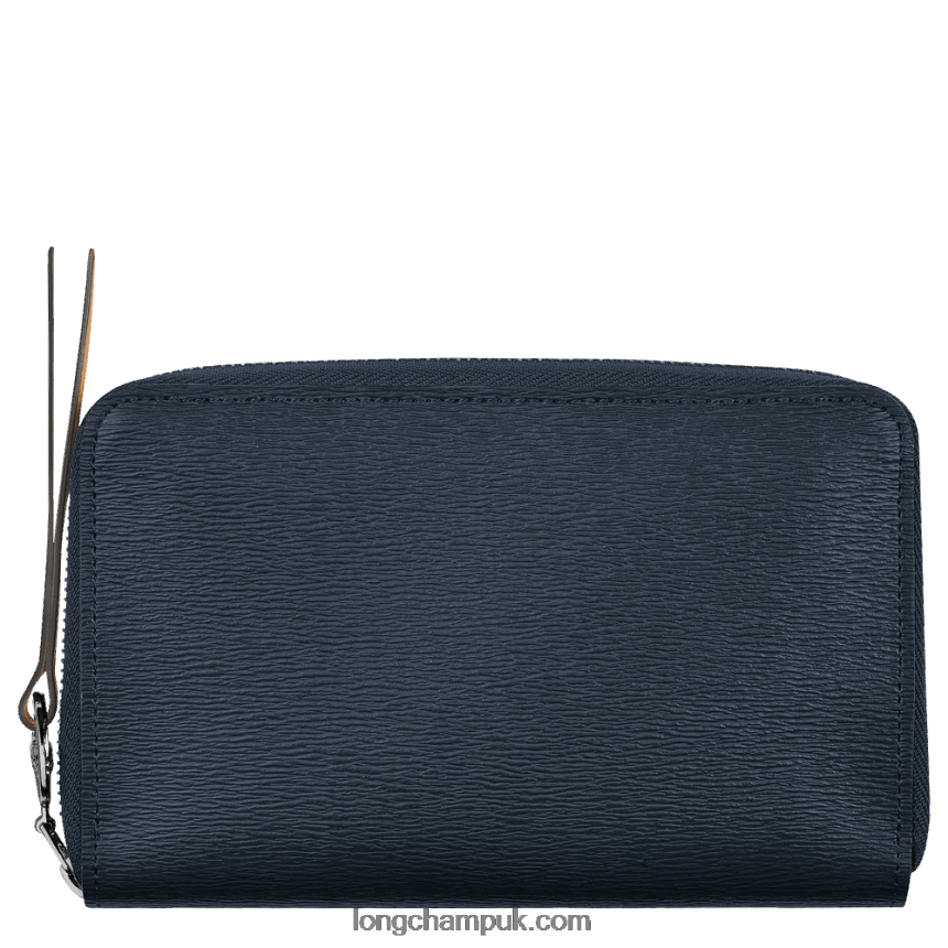 Le Pliage City Wallet Women Longchamp 8RTH80553 Navy