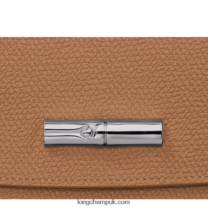 Roseau Continental wallet Women Longchamp 8RTH80588 Natural
