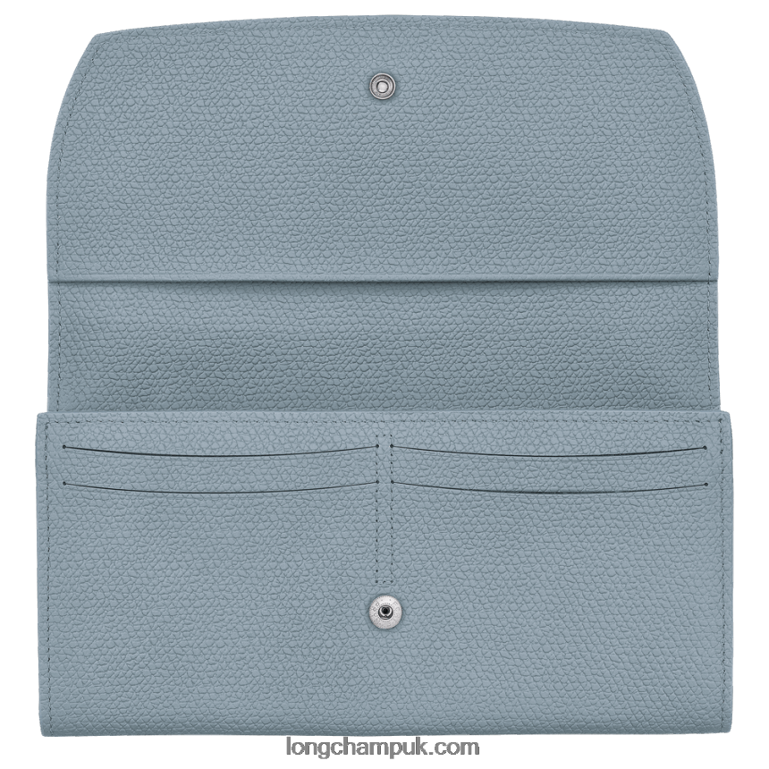 Roseau Continental wallet Women Longchamp 8RTH80591 Cloud Blue