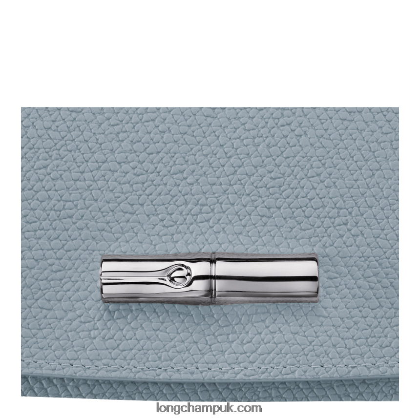 Roseau Continental wallet Women Longchamp 8RTH80591 Cloud Blue