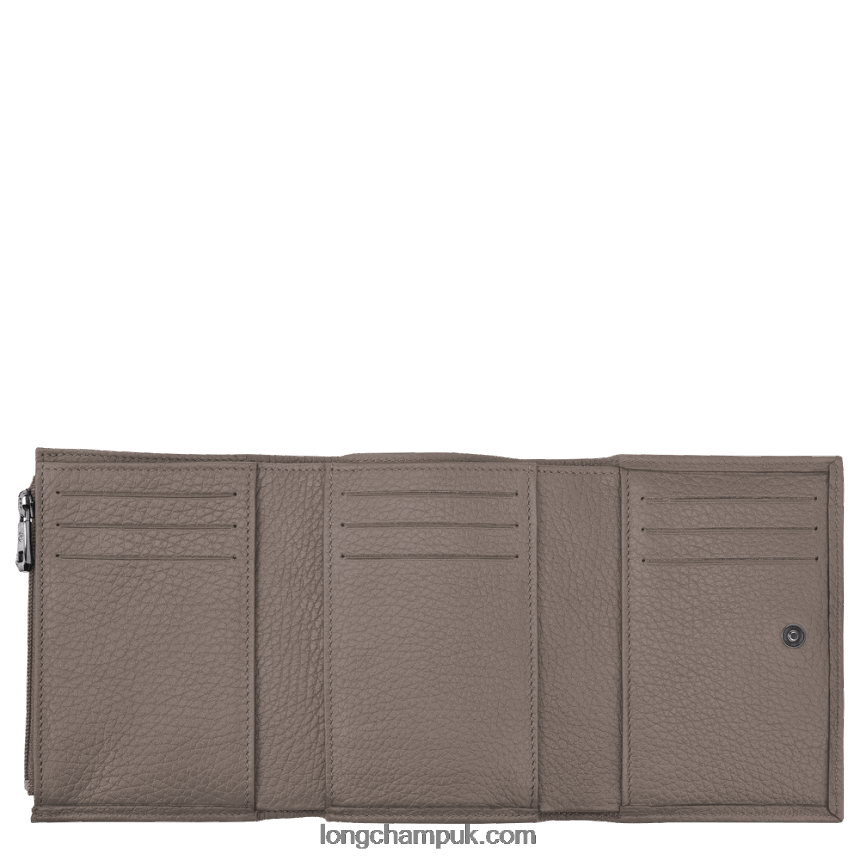 Roseau Essential Wallet Women Longchamp 8RTH80573 Grey