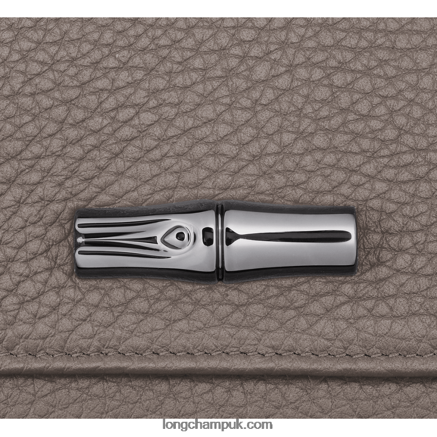 Roseau Essential Wallet Women Longchamp 8RTH80573 Grey