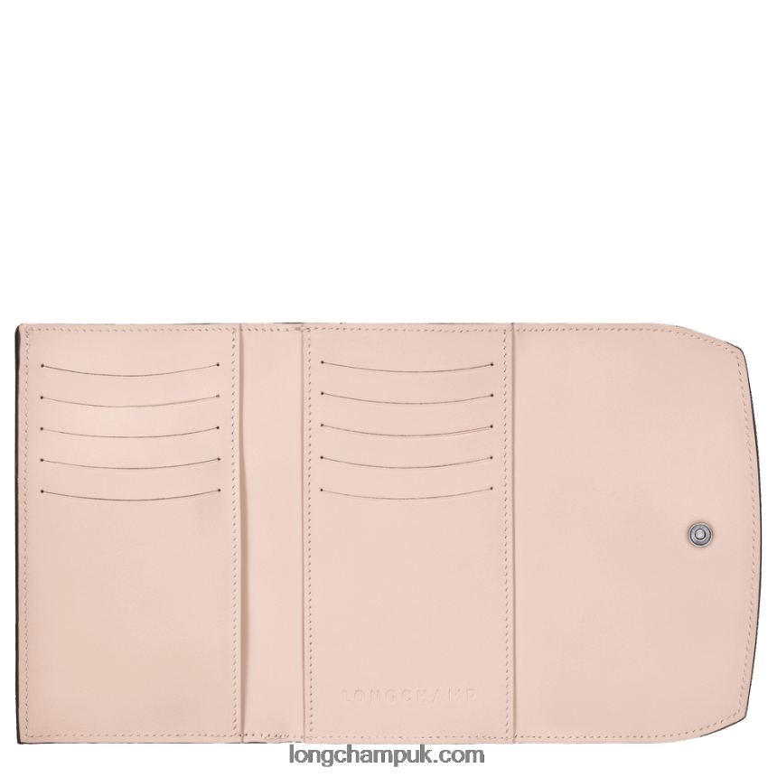Roseau Wallet Women Longchamp 8RTH80564 Pale Pink