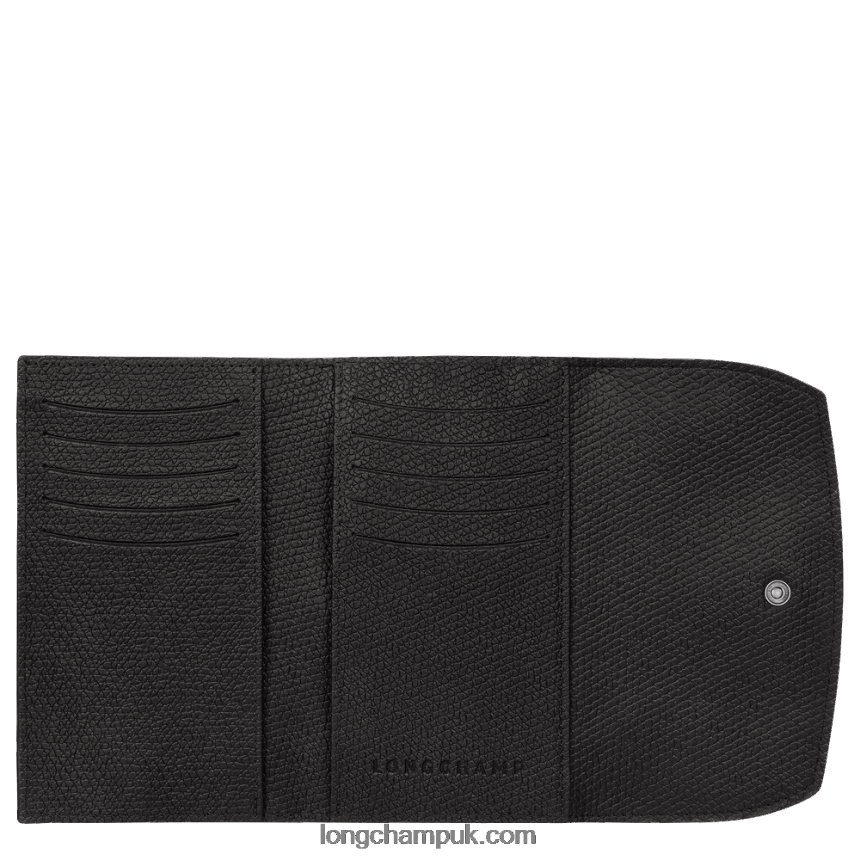 Roseau Wallet Women Longchamp 8RTH80575 Black