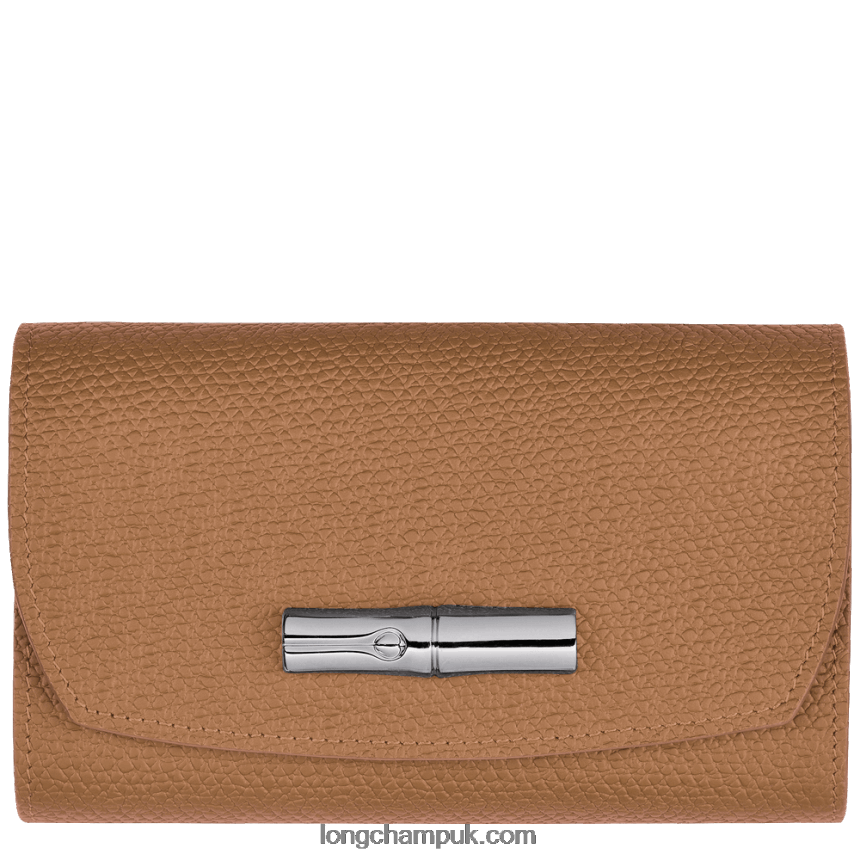 Roseau Wallet Women Longchamp 8RTH80576 Natural