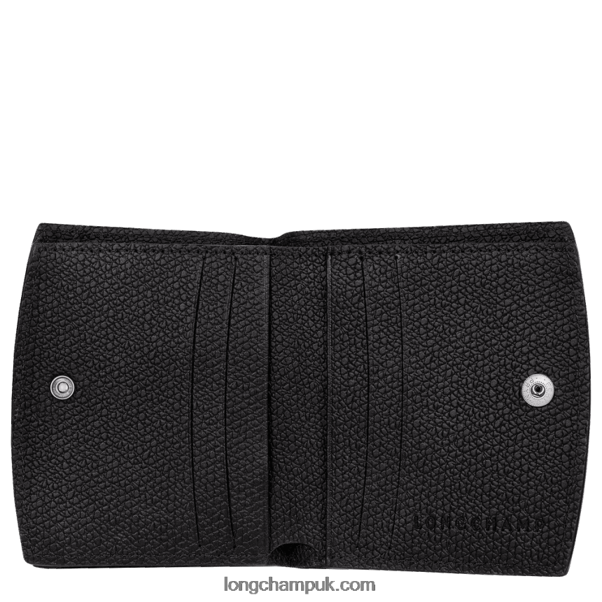 Roseau Wallet Women Longchamp 8RTH80581 Black