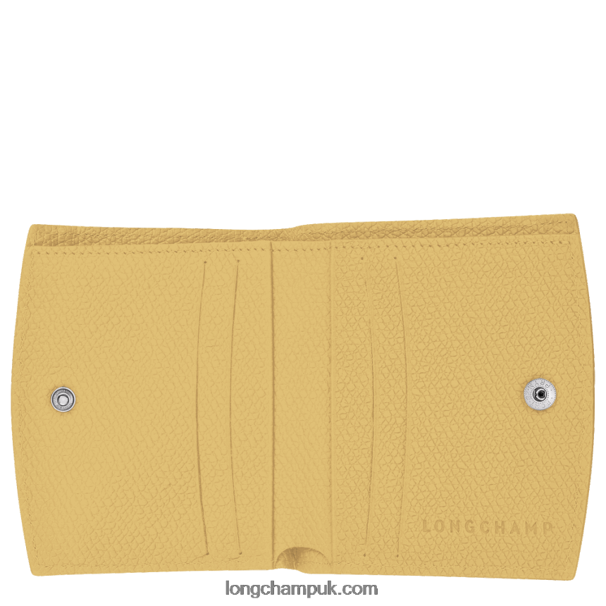 Roseau Wallet Women Longchamp 8RTH80583 Corn