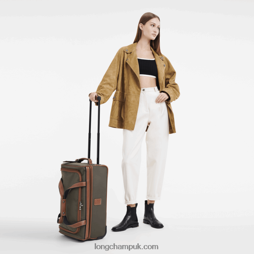 Boxford Travel bag M Women Longchamp 8RTH80837 Brown